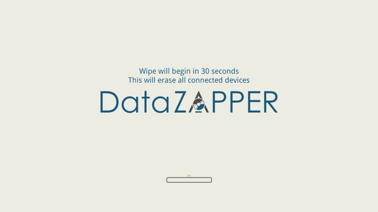 Data Zapper USB - The Offline, Onsite Solution!
