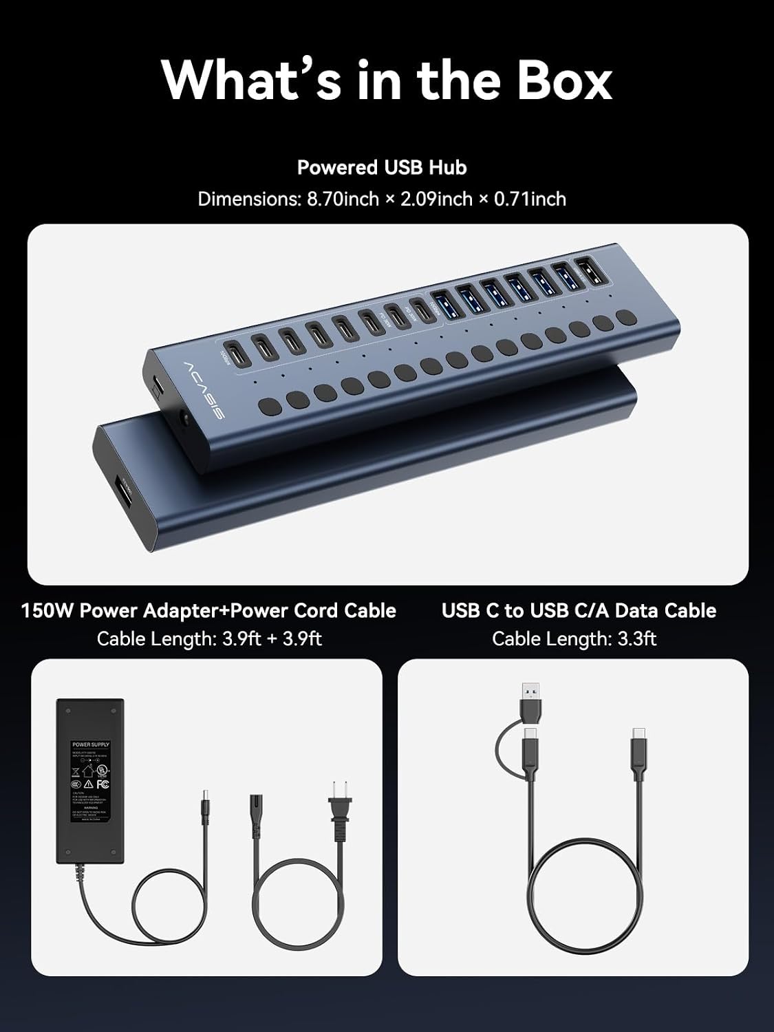 WipeOS Mobile Device USB Hub