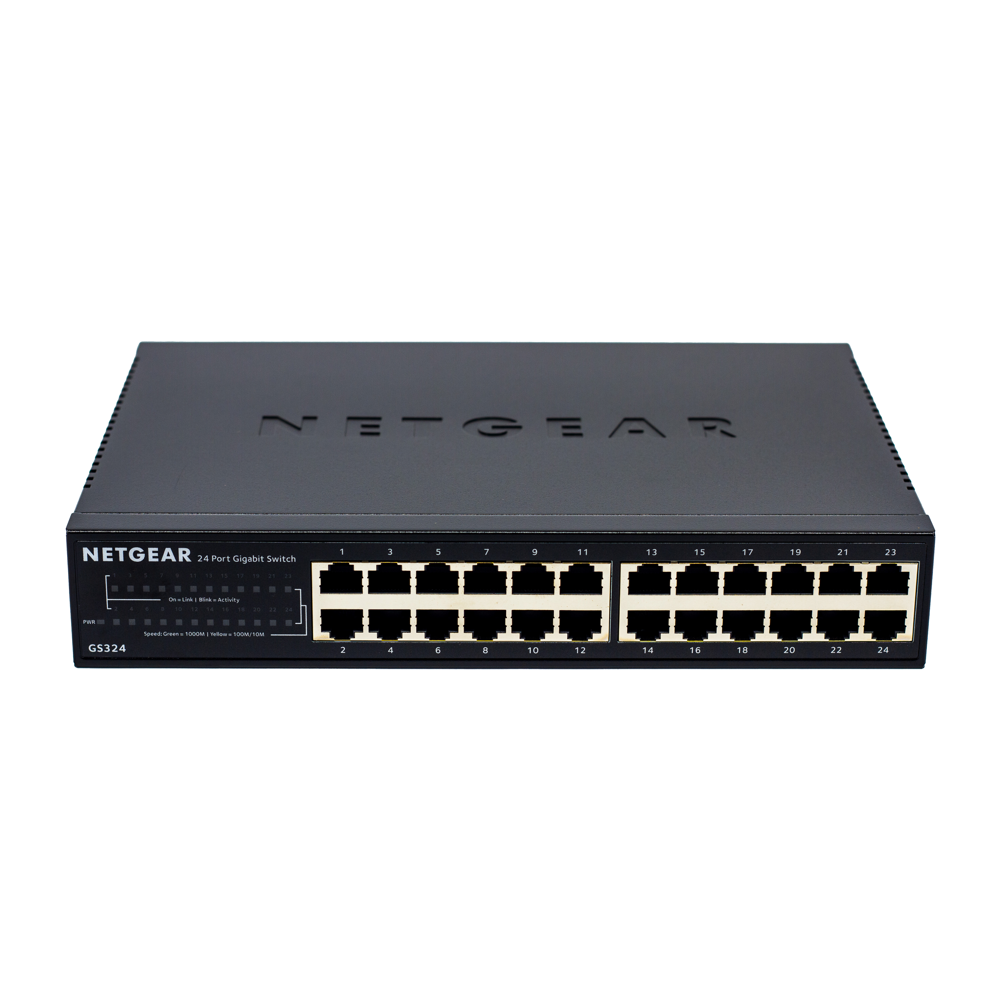 24-Port Gigabit Ethernet Unmanaged Essentials Switch for WipeOS