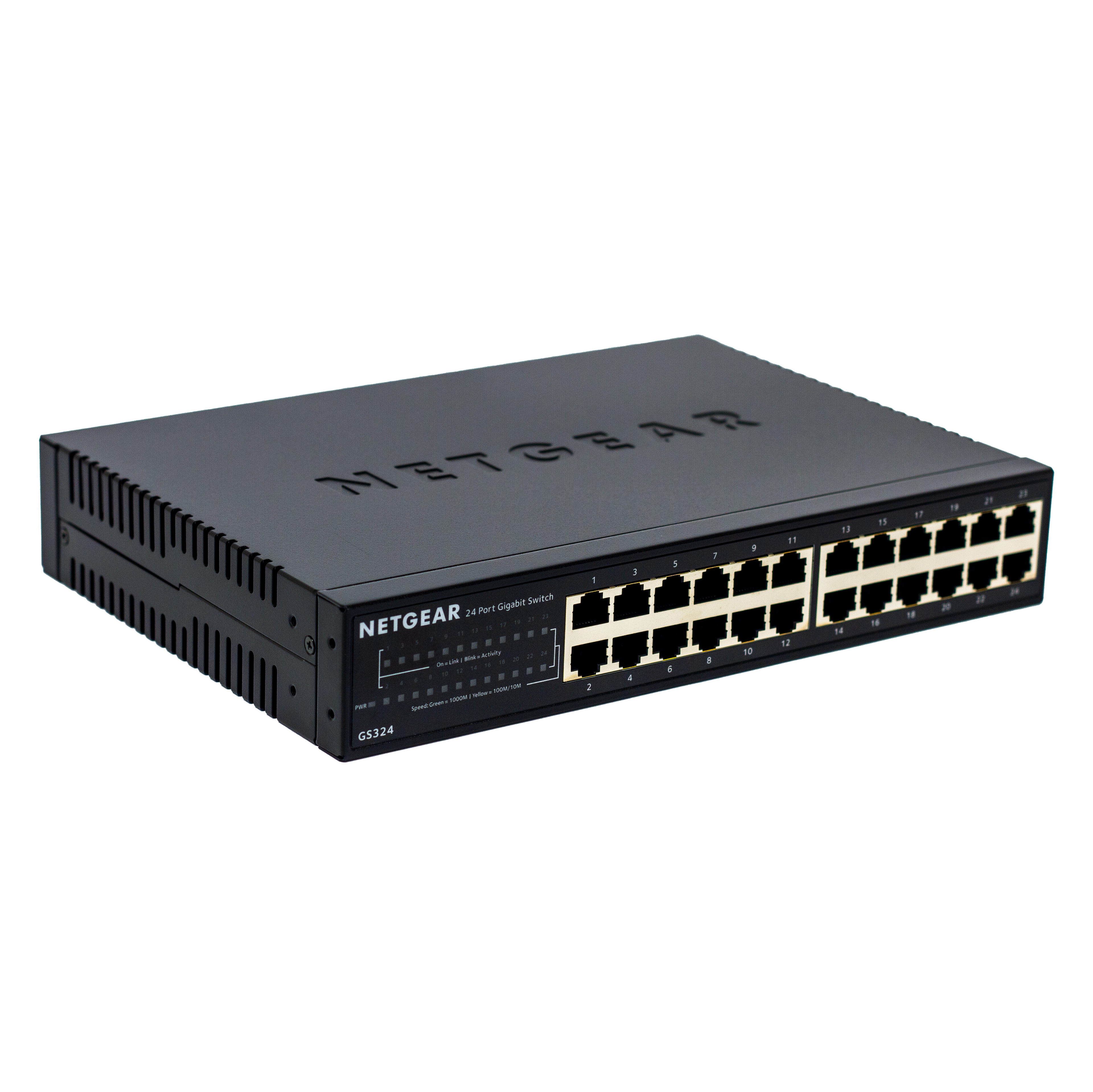 24-Port Gigabit Ethernet Unmanaged Essentials Switch for WipeOS