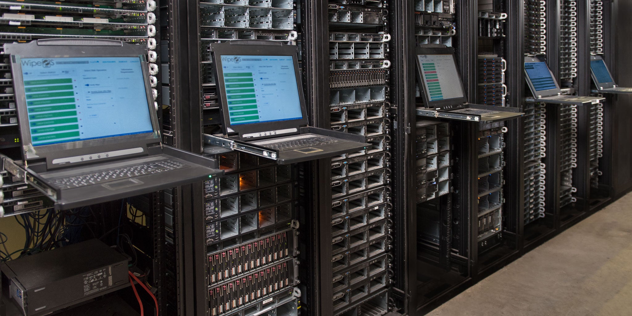 SATA/SAS drive wiping hardware for WipeOS - 48 drives