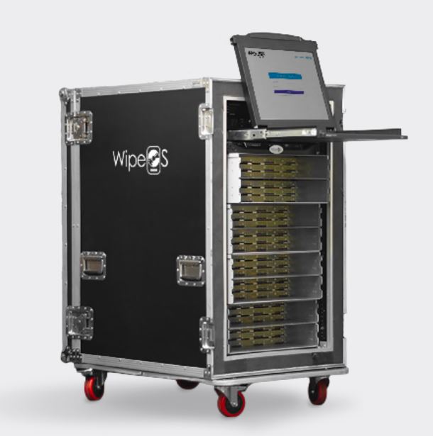 SATA/SAS drive wiping hardware for WipeOS - 48 drives